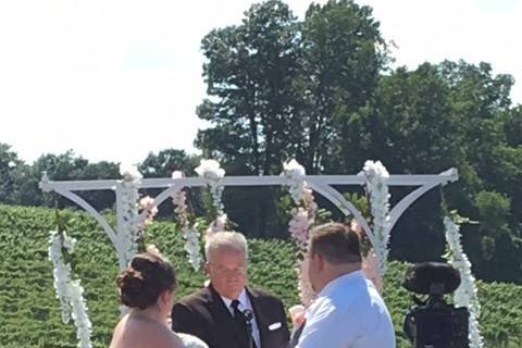 Wedding officiant