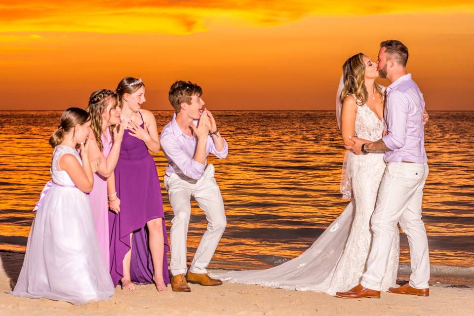 Beach wedding