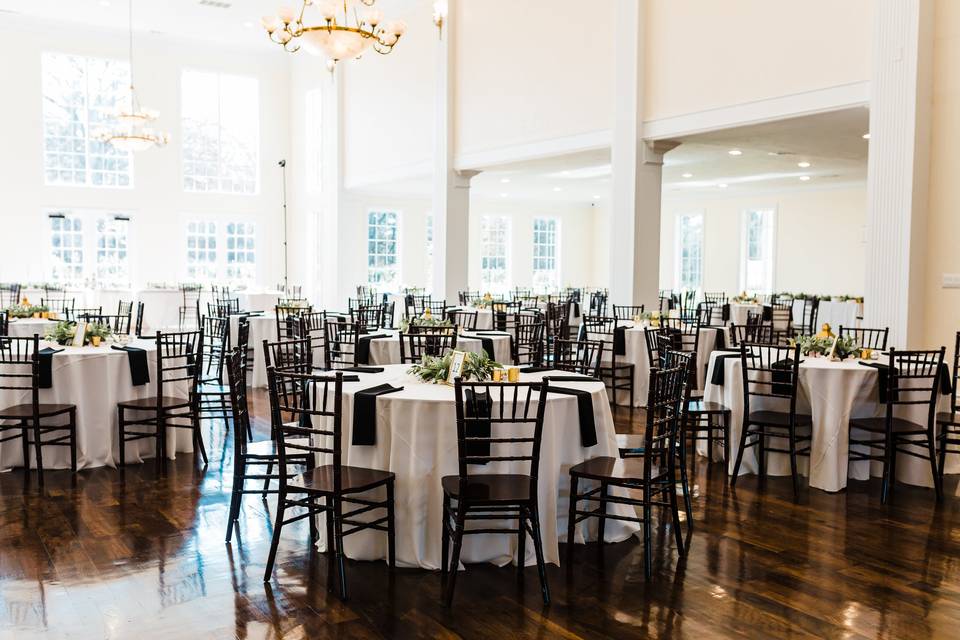 Reception hall