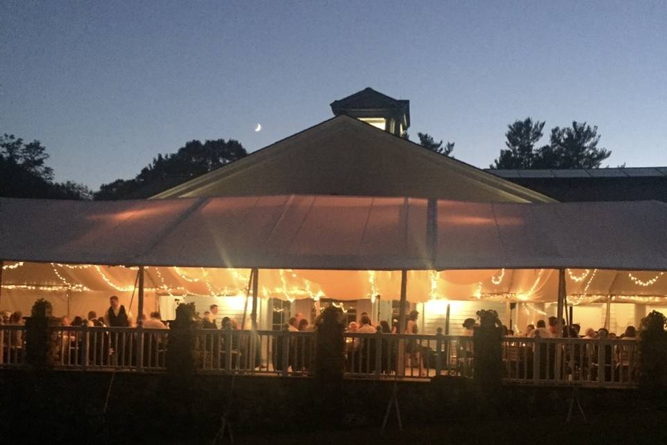 Beautifully Lit Tent