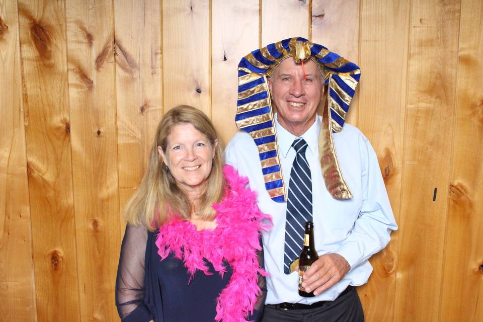 Bright pink boa - DC Selfie Spot