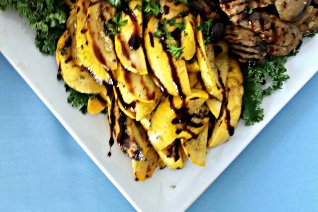 Grilled Balsamic Vegetables