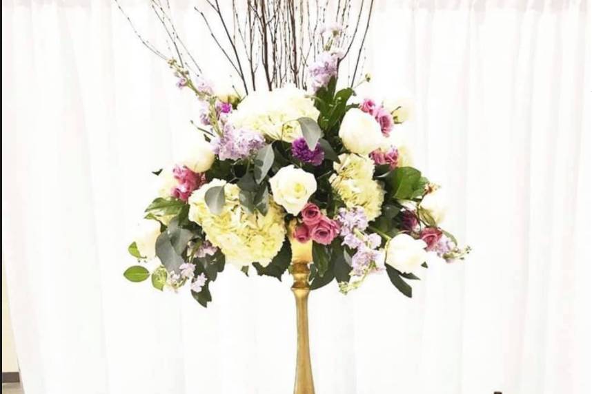 Tall centerpieces