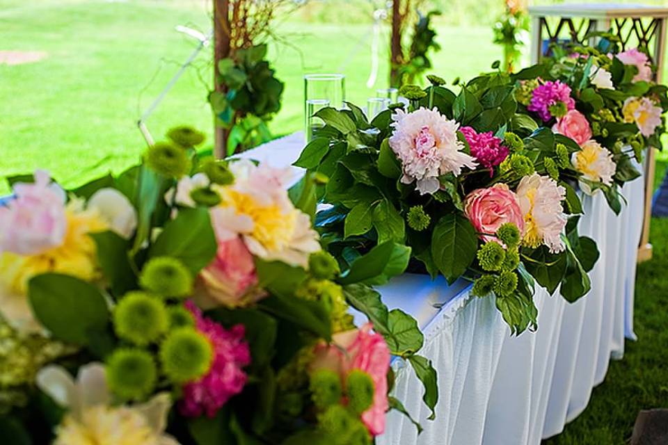 Tent Summer Head Table