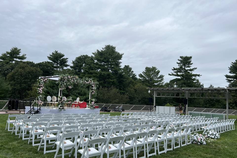 Outside ceremony