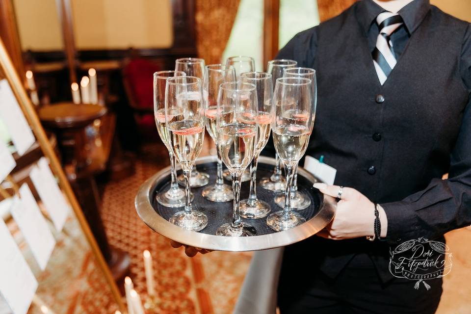 Butler Passed Champagne