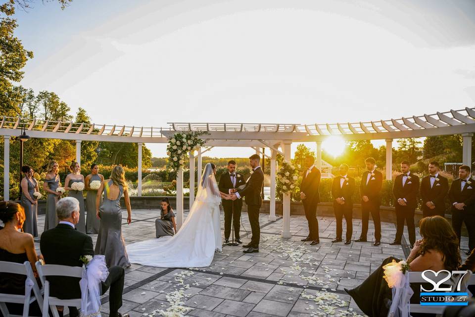 Sunset Waterfront Ceremony
