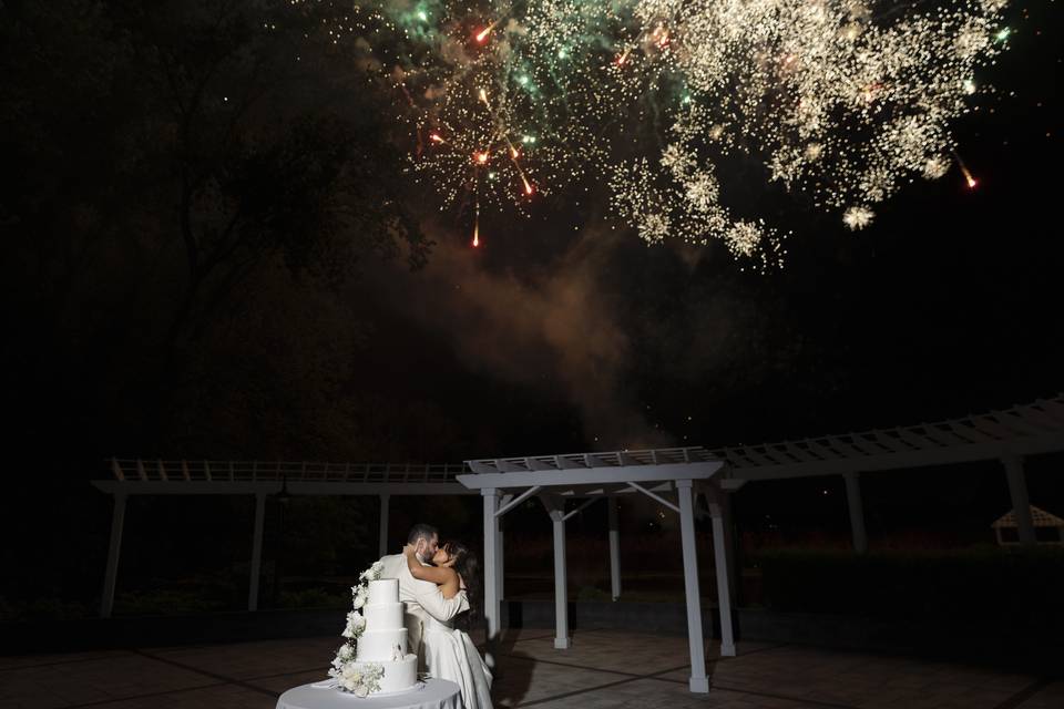 Fireworks on the Patio