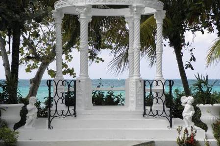 Wedding gazebo at Beaches Negril