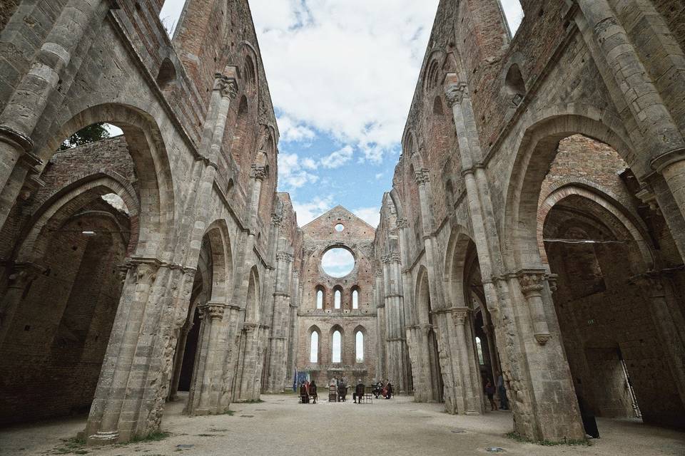 San Galgano wedding