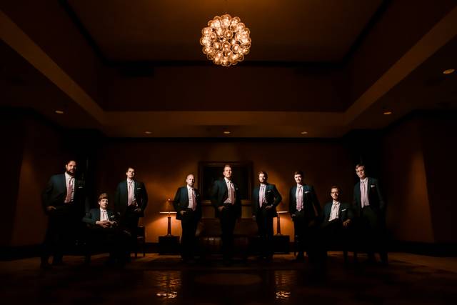 Dramatic Groomsmen