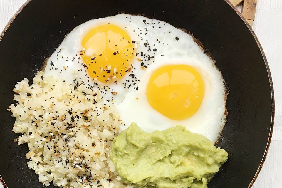 Sunny side up eggs
