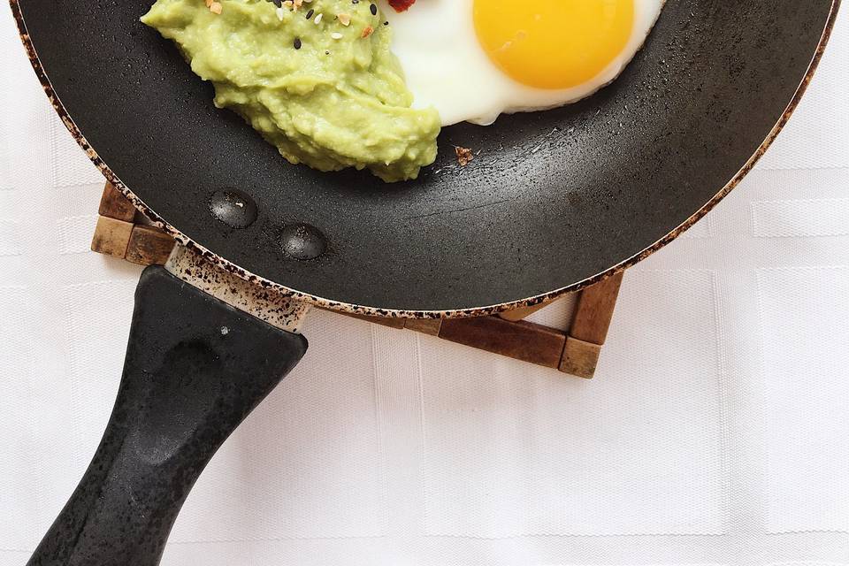 Sunny side up eggs