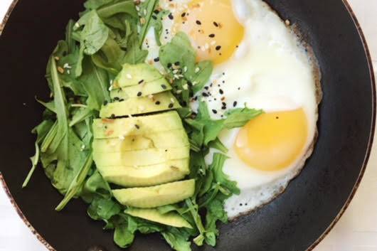 Sunny side up eggs