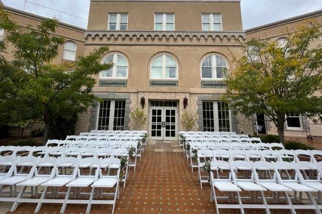 Large ceremony seating