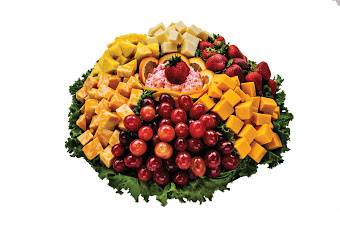 Fruit and cheese platter app