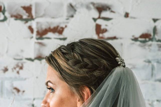 Blushing bride