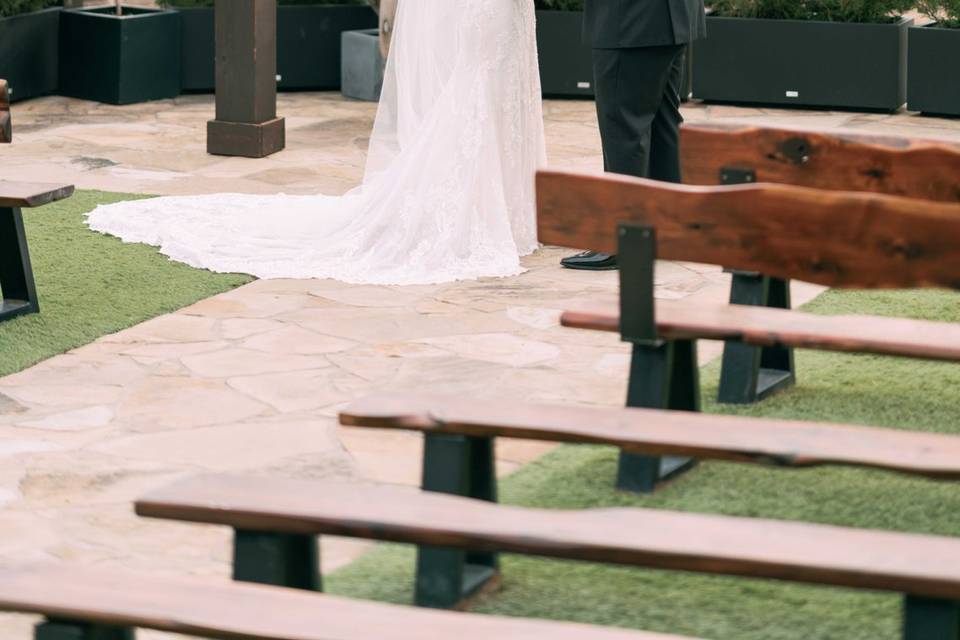 Bride and groom