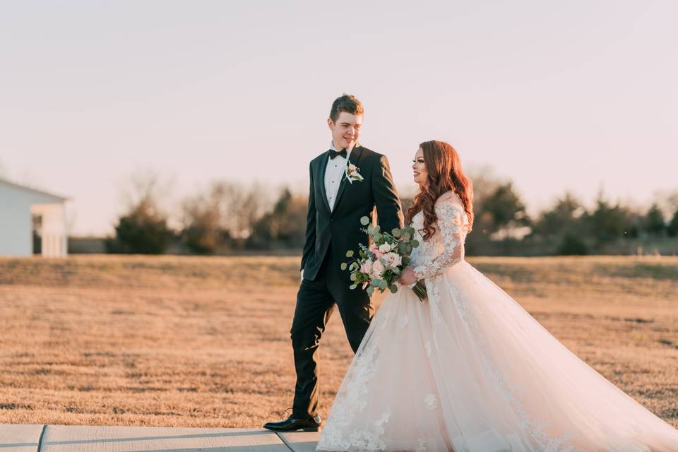 Bride and groom