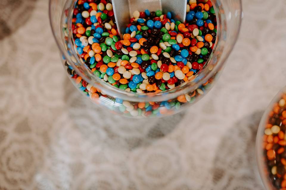 M&Ms.