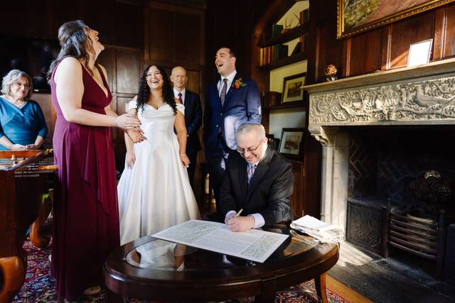 Ketubah signing!