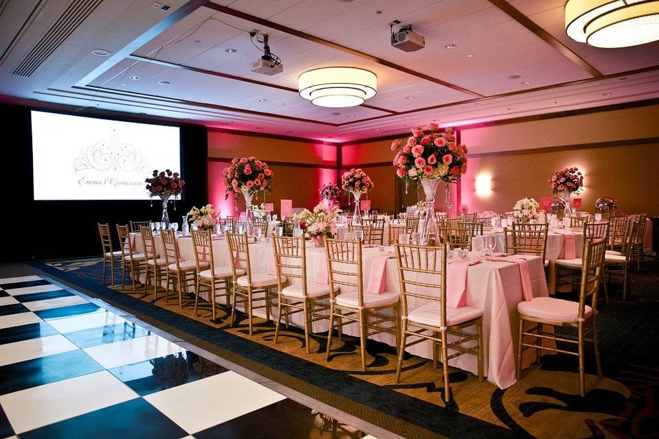 Reception area