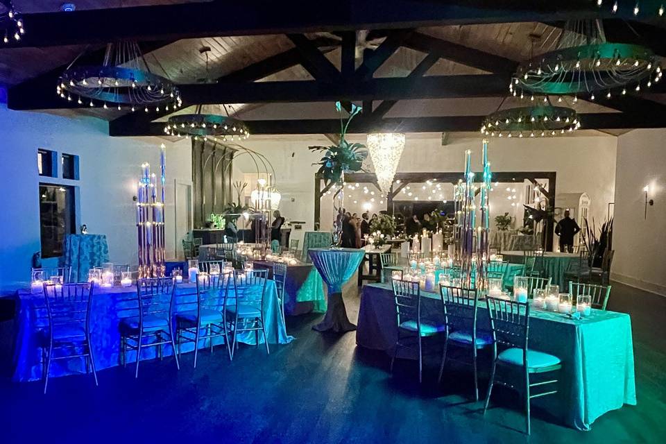 DJ lights at Gala