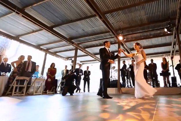 Couple dancing