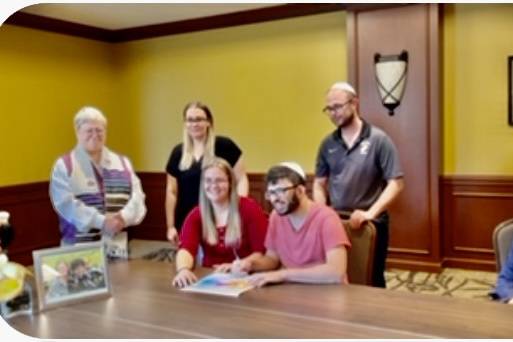 Signing the Ketubah