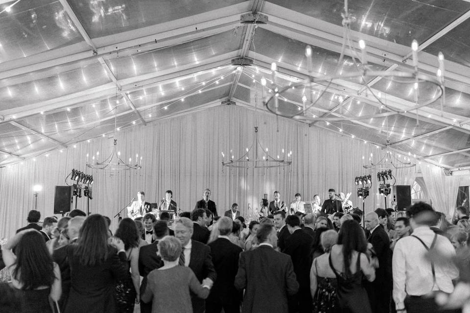 Packed dance floor