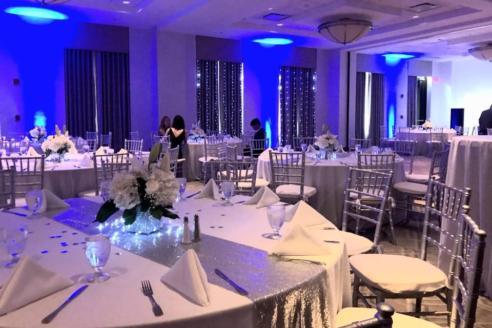 Ballroom - White & Silver