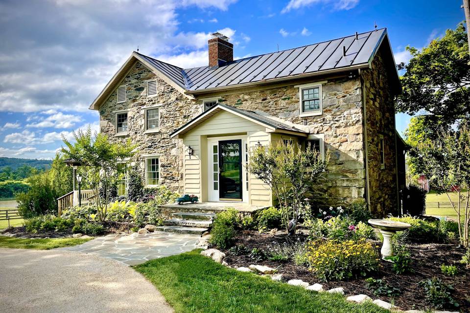 Historic Stone House Entrance