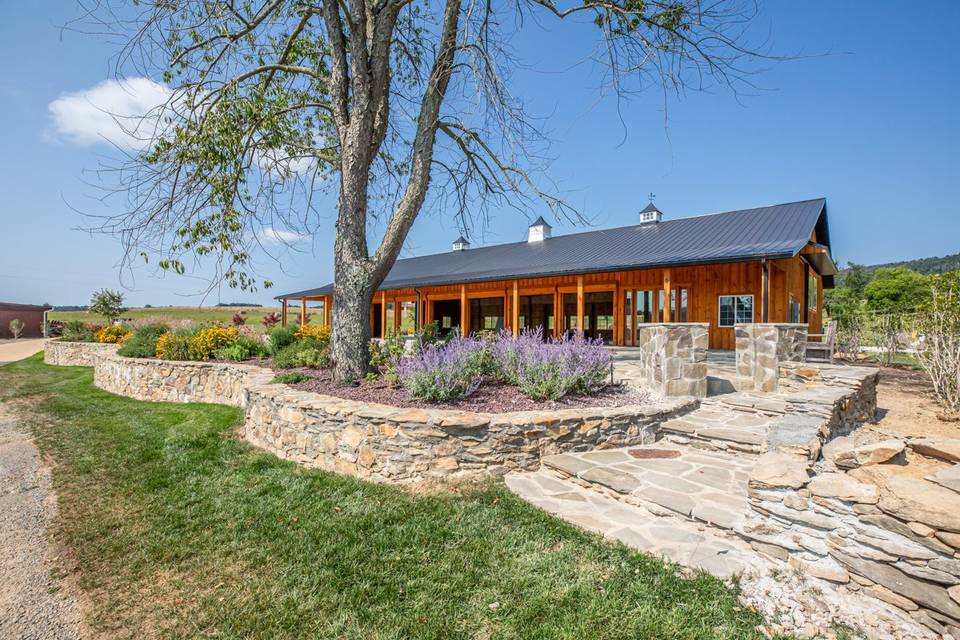 Stone Walkway to Barn