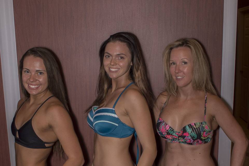 three ladies