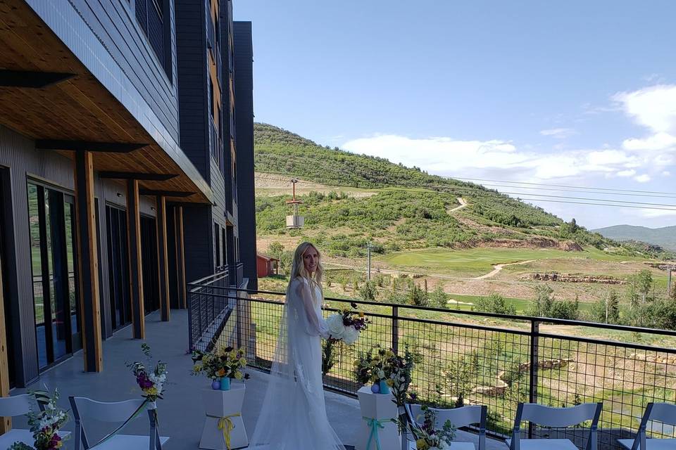 Wedding on View Terrace