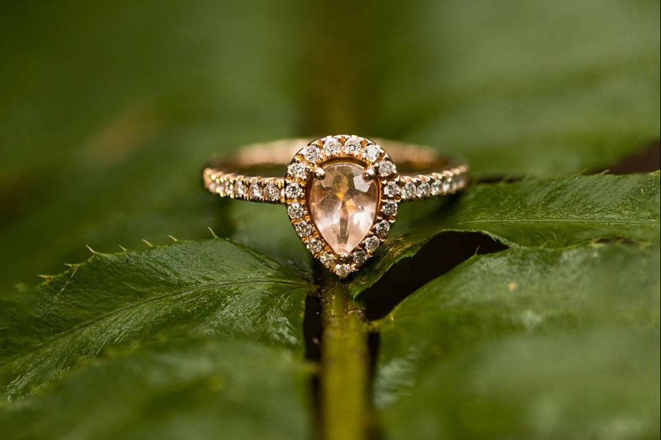 Beautiful Rose Gold Ring
