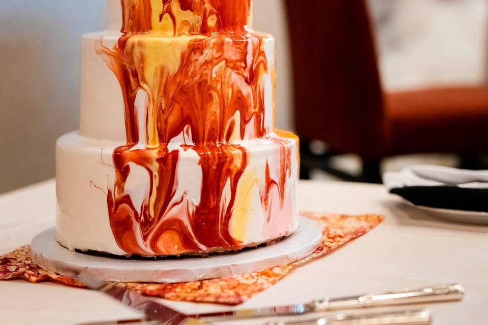 Chihuly Cake
