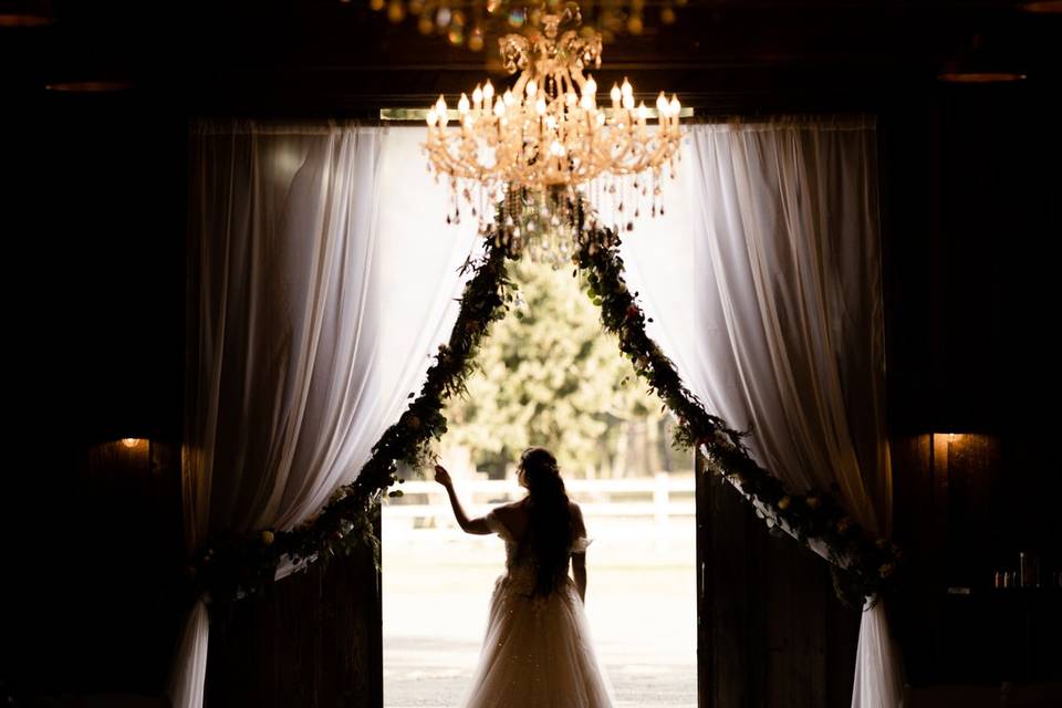 Epic bridal silhouette