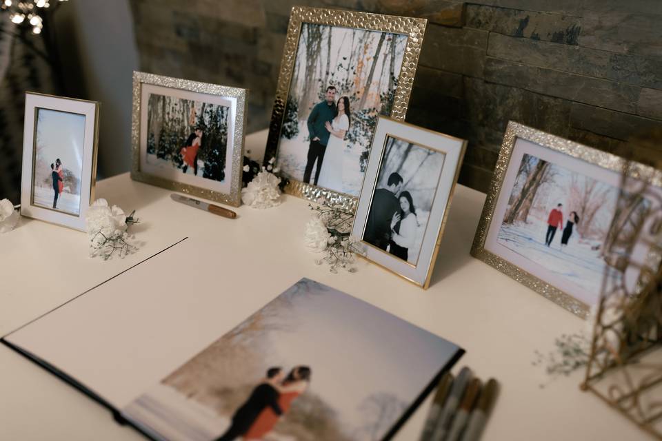 Guest Book Table