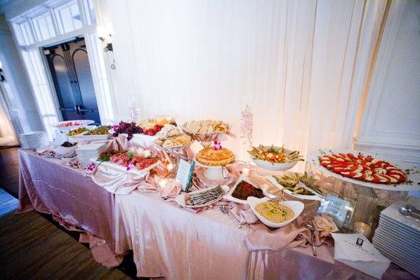 Buffet setup