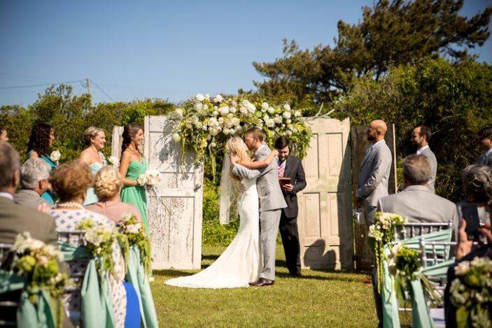 Wedding kiss