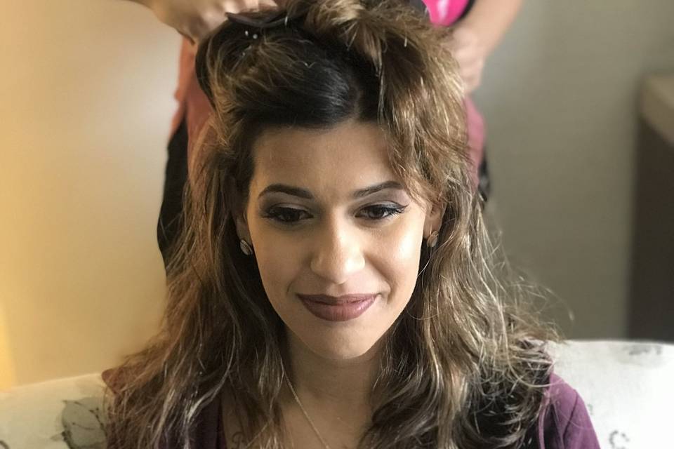 Philadelphia wedding hair