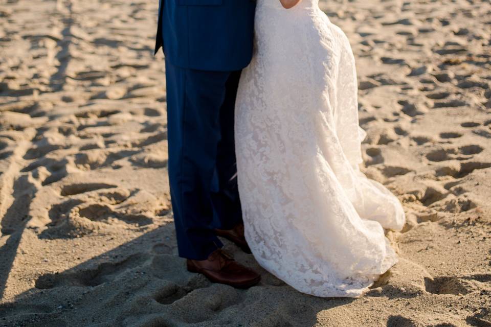 Beach wedding, Nantucket