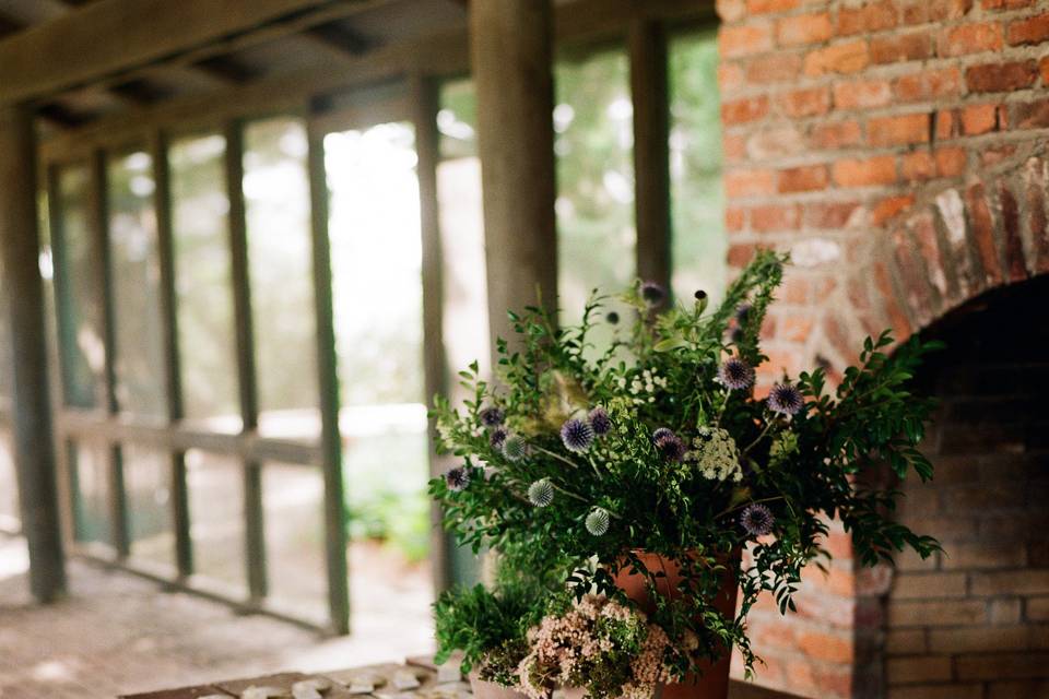 Escort cards, southern wedding