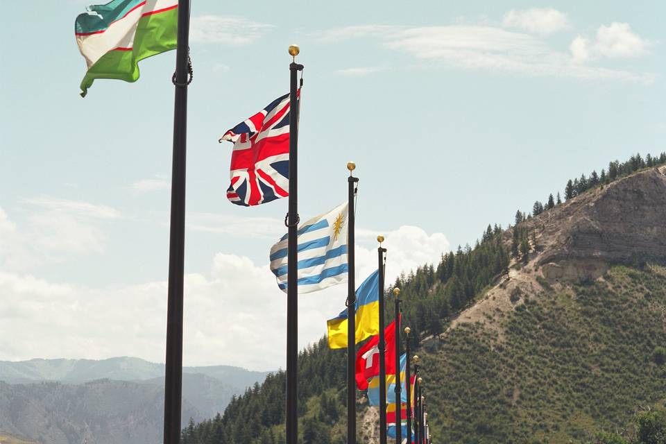 Beaver Creek flags