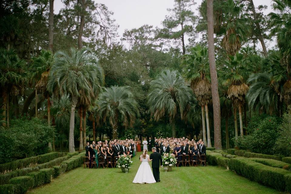 Outdoor wedding