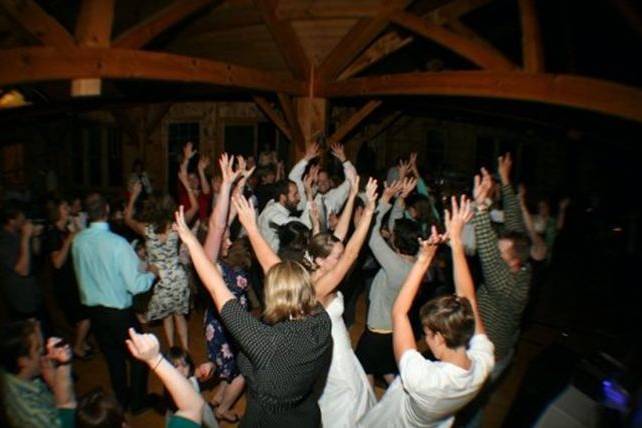 Wedding dance party