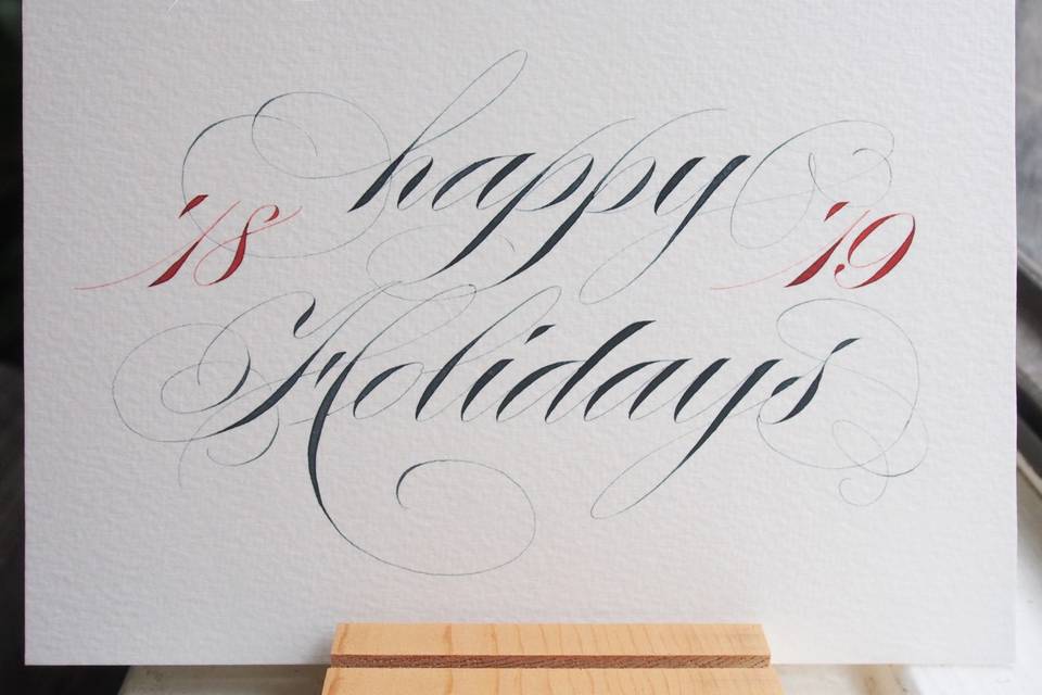 Lindsey Hook Calligraphy & Pen Arts