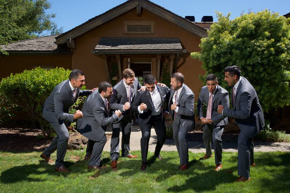 The Groom & Gromsmen