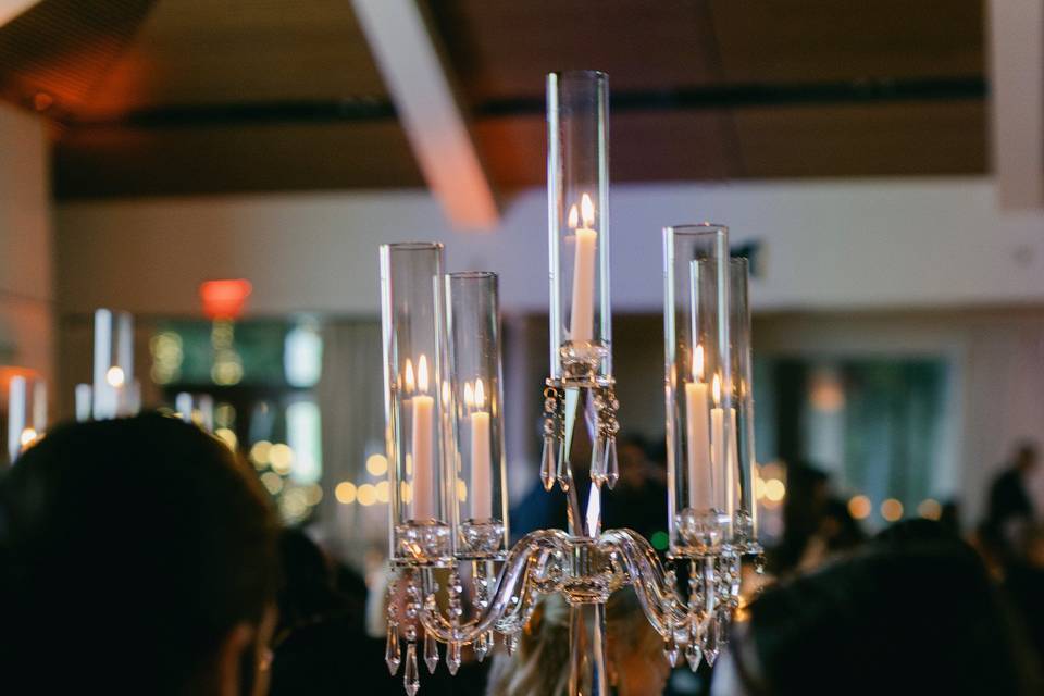 Candle light reception